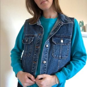 Cotton Ginny 90s vintage jean vest